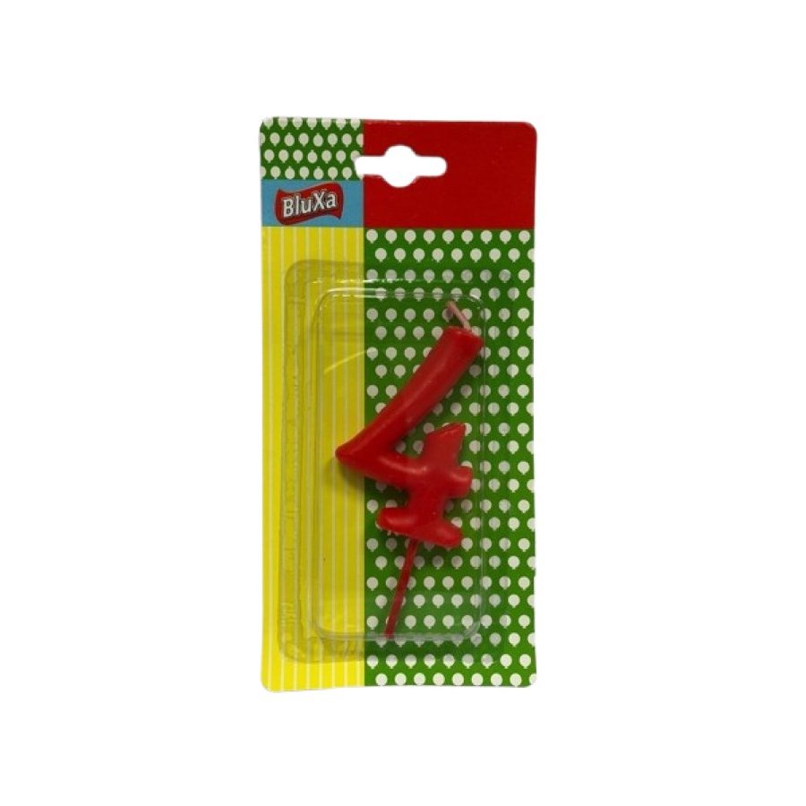 Vela aniversario número 4