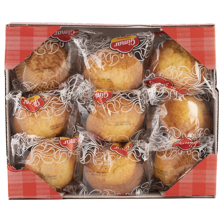 Imagen de Magdalena casera GIMAR 9 unidades 710 g