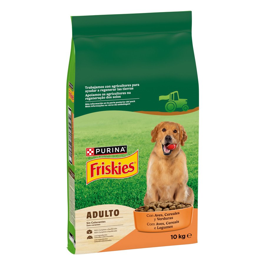 Alimento perro adulto FRISKIES ave-verdura 10 kg