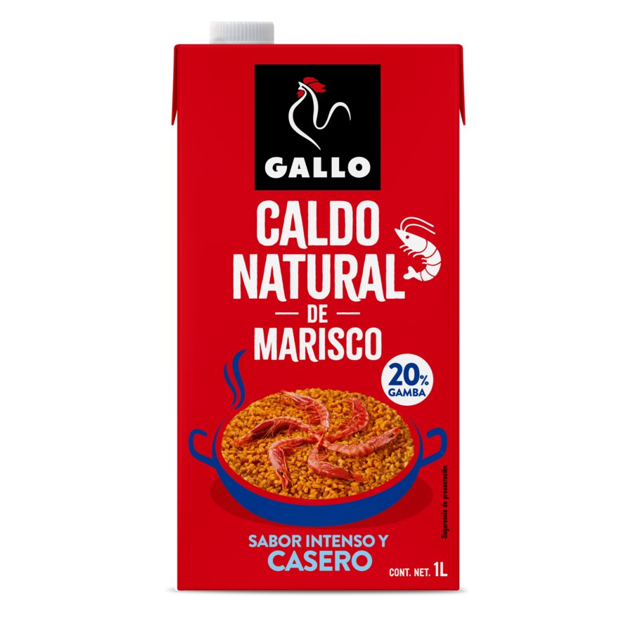 Caldo natural GALLO marisco 1 l