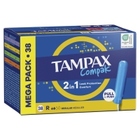 Tampones TAMPAX Compak Regular 38 unidades