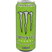 Bebida enerxética MONSTER Ultra Paradise Zero azucre lata 50 cl