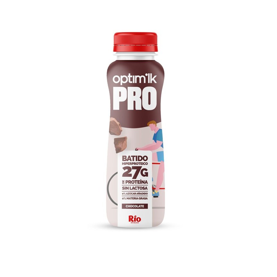 Batido hiperproteico RIO optimilk pro chocolate 330 ml