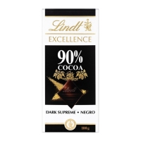Chocolate negro LINDT Excellence 90% cacao tableta 100 g