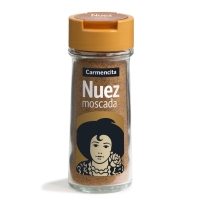 Nuez moscada molida CARMENCITA frasco 50 g