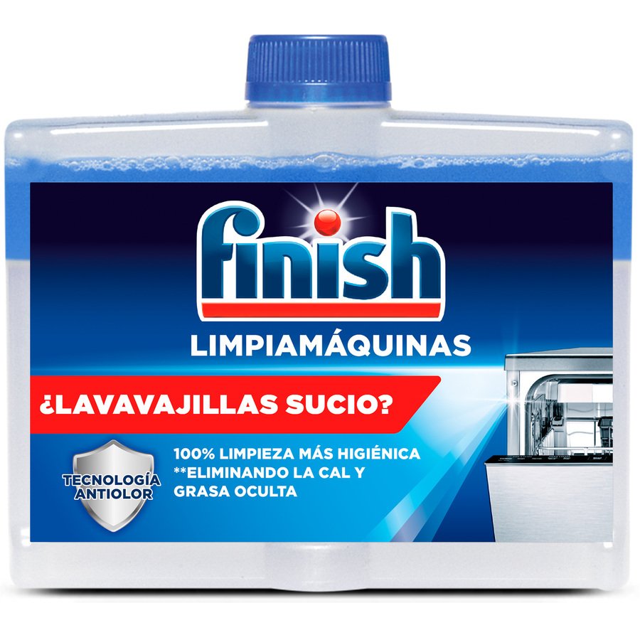Limpia máquinas lavavajillas FINISH 250  ml