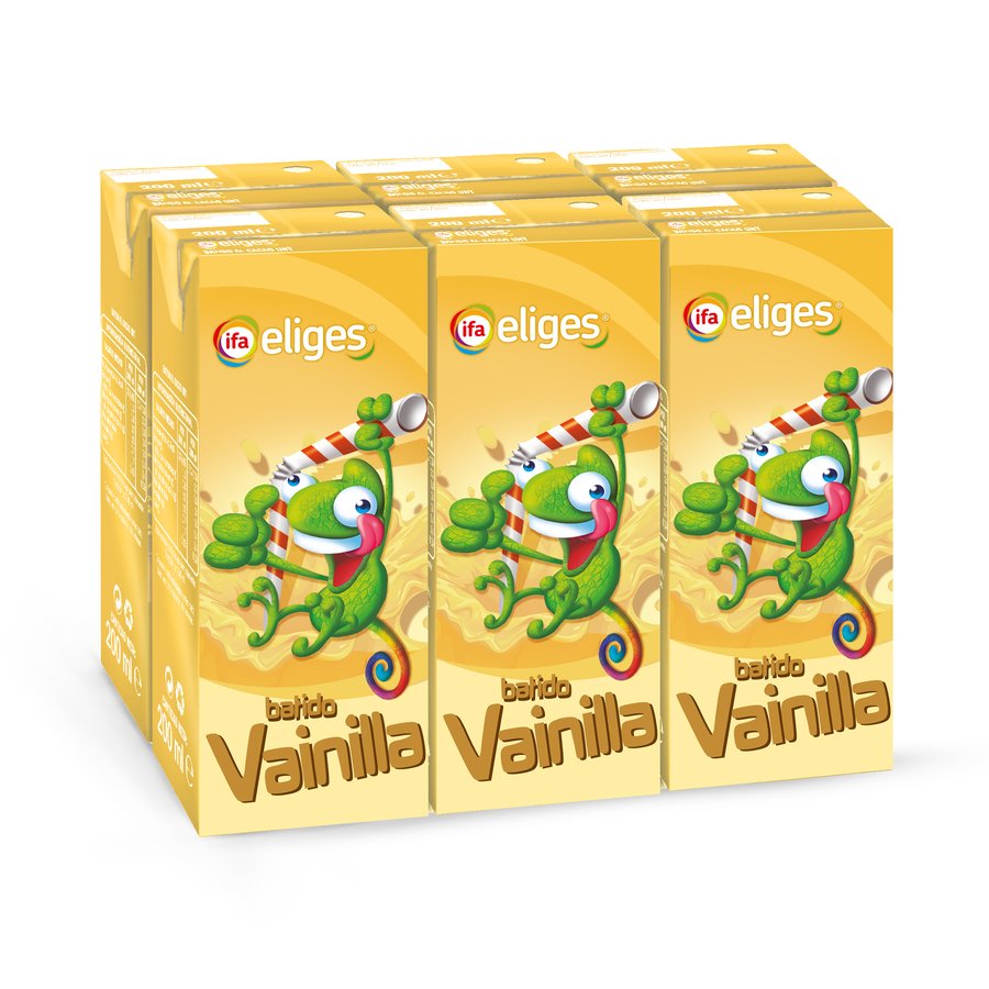 Batido de vainilla IFA ELIGES 6X200 ml