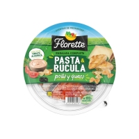 Ensalada completa pasta e rúcula FLORETTE bol 325 g