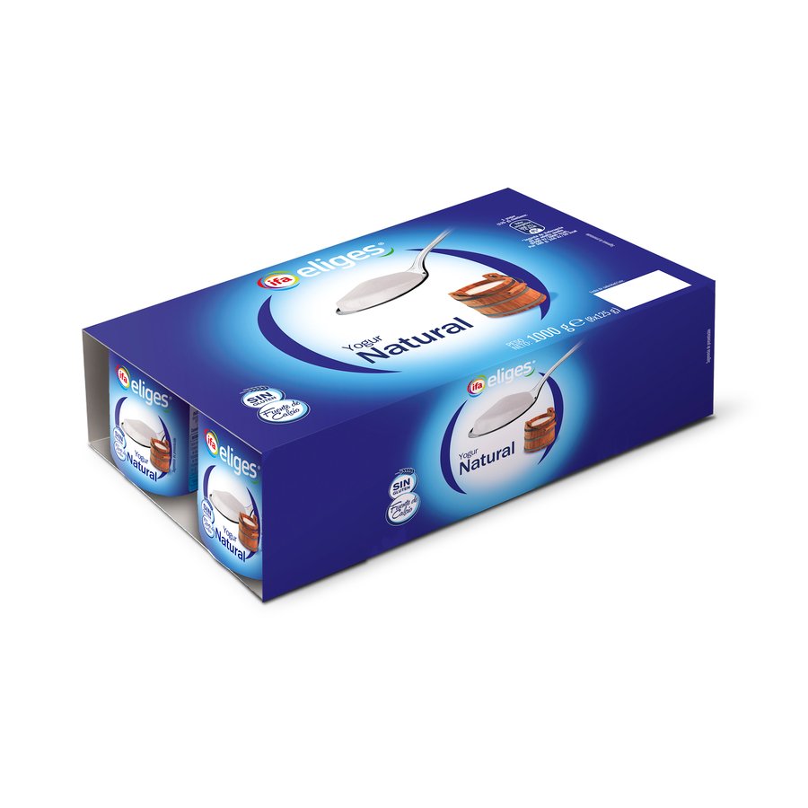 Yogur IFA ELIGES natural 8x125 G