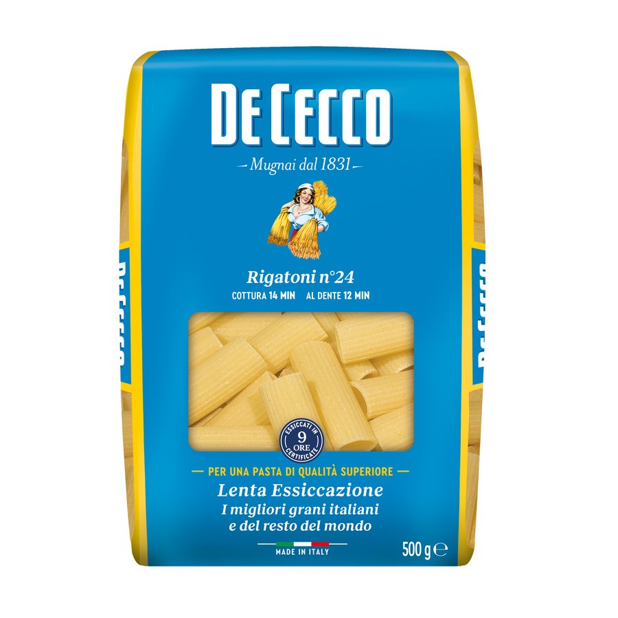 Rigatoni nº24 DECECCO 500 g