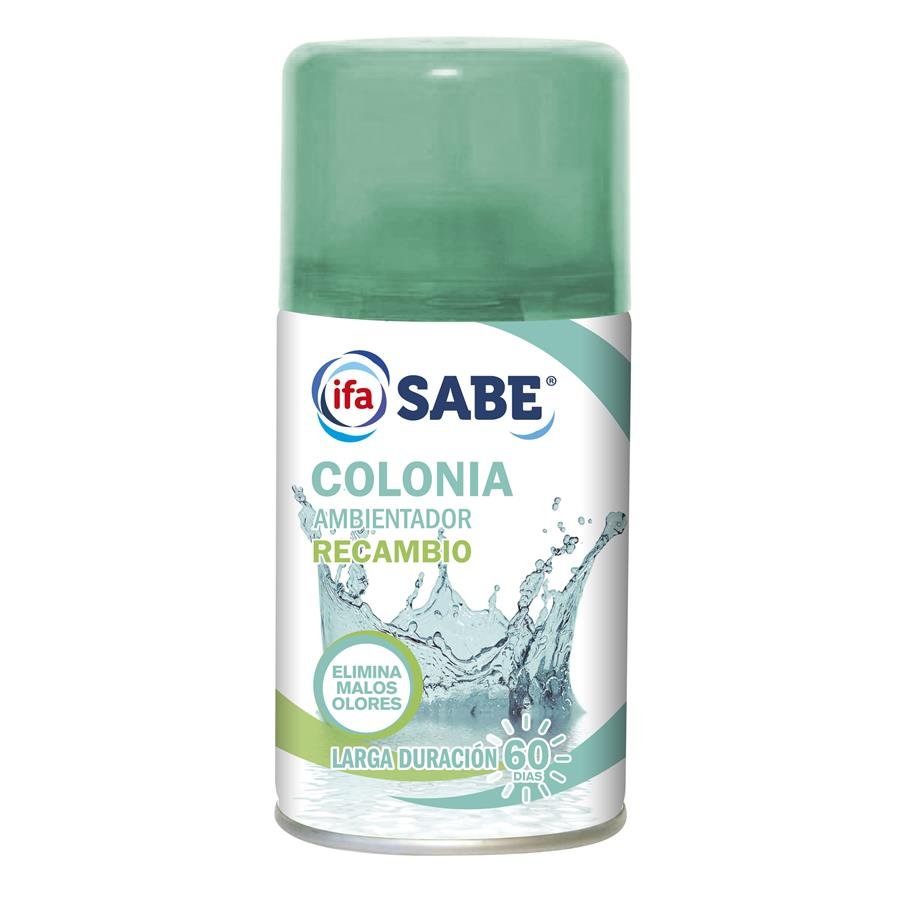 Ambientador pilas IFA SABE colonia recambio spray 250 ml