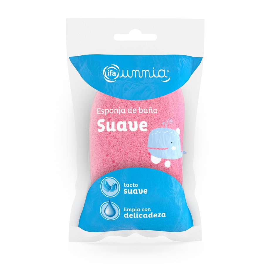 Esponja de baño bebés IFA UNNIA suave