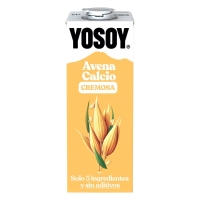 Bebida de avena YOSOY calcio brik 1 l