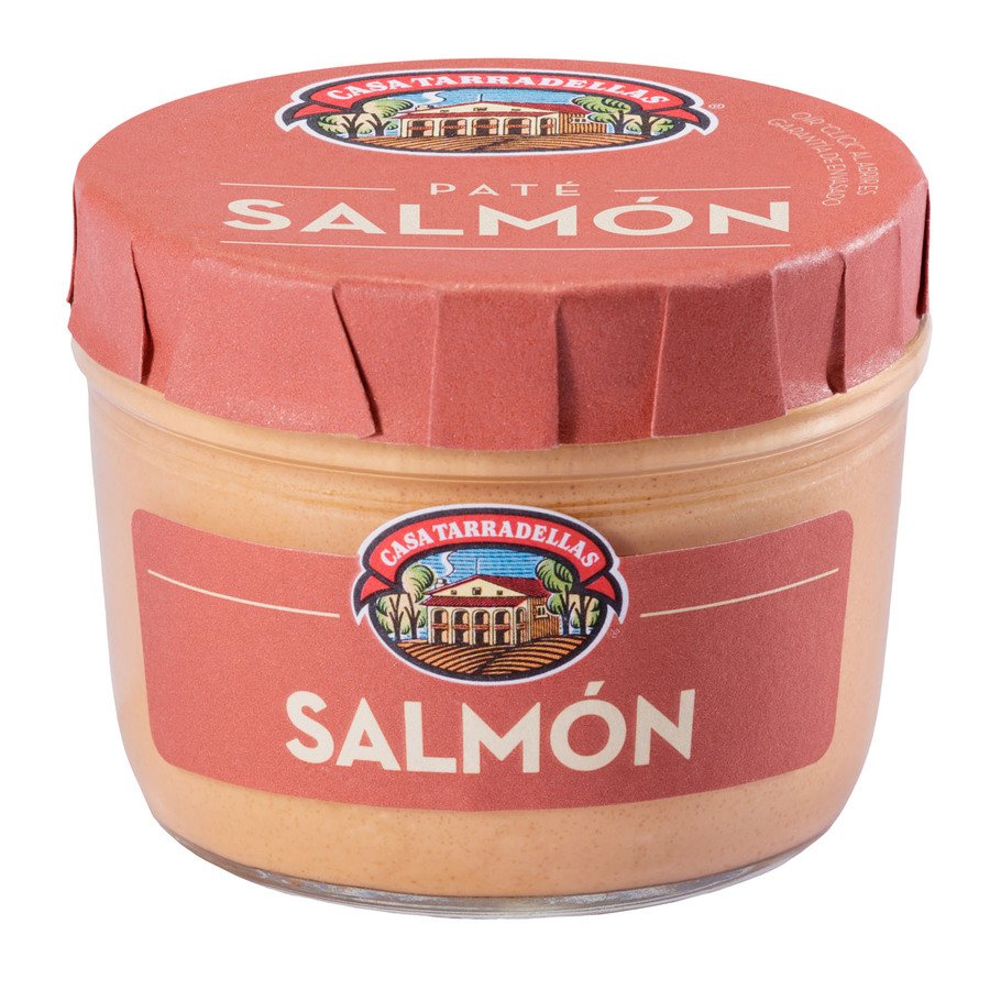 Paté salmón TARRADELLAS tarro 125 g