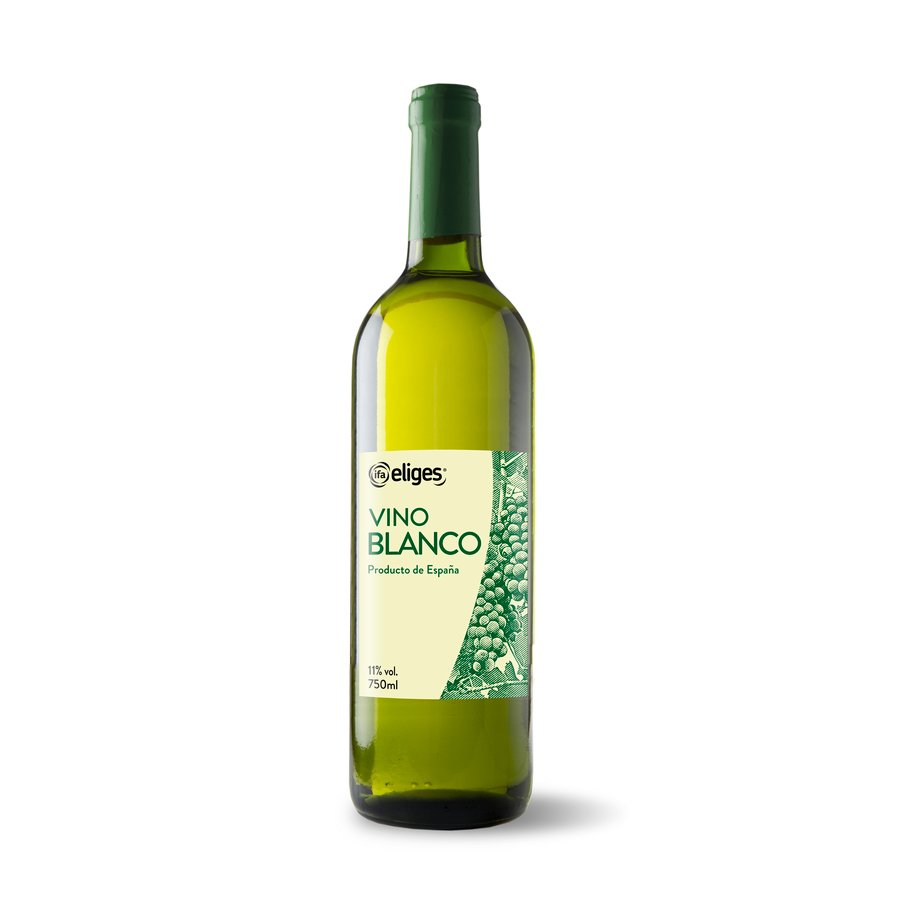 Vino blanco de mesa IFA ELIGES joven 11º botella 75 cl
