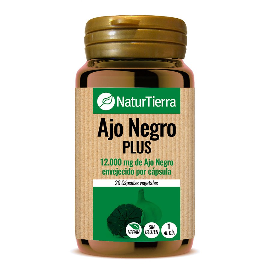 Ajo negro envejecido NATURTIERRA 20 cápsulas