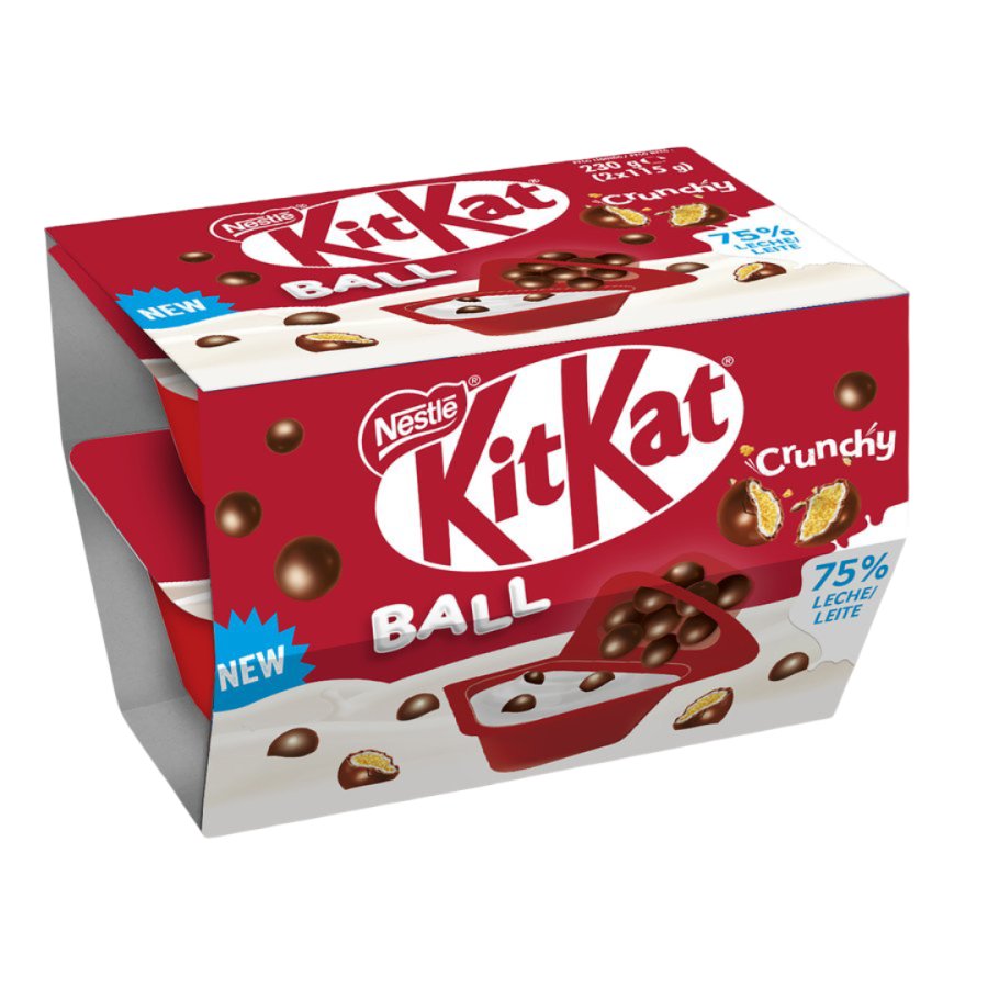 Yogur bicompartido KIT KAT  pack 2x115 g