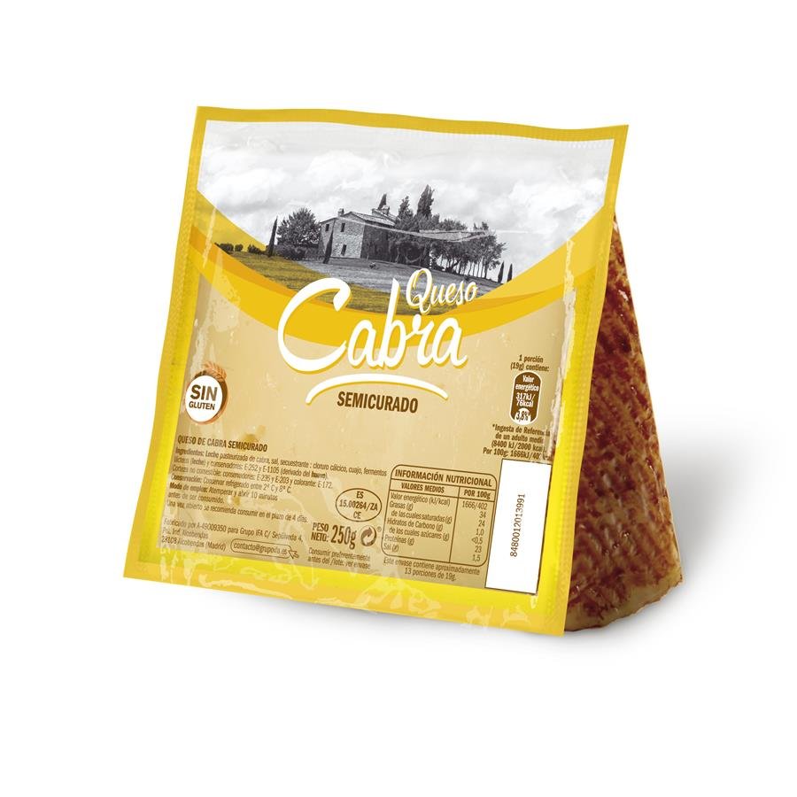 Queso cabra semicurado IFA ELIGES 250 g