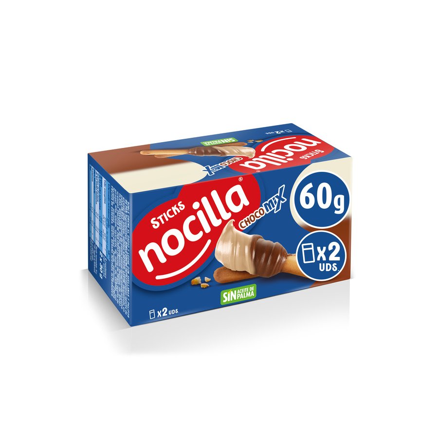 Sticks NOCILLA Chocomix pack 2 x 30 g