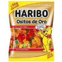 Caramelos goma HARIBO Ositos de Oro bolsa 150 g+20 g gratis