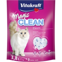 Gel sílice para gatos VITAKRAFT Magic Clean 3,8 l