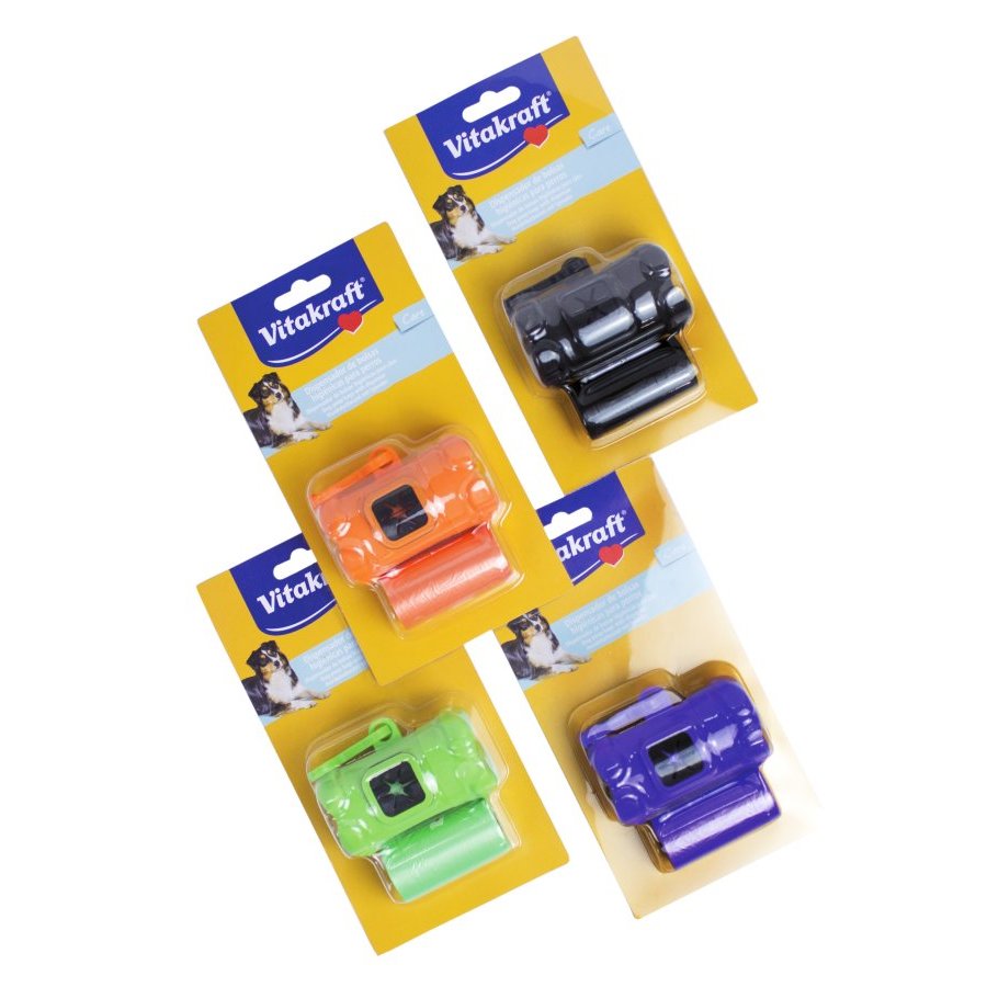 Dispensador + 1 rollo bolsas VITAKRAFT