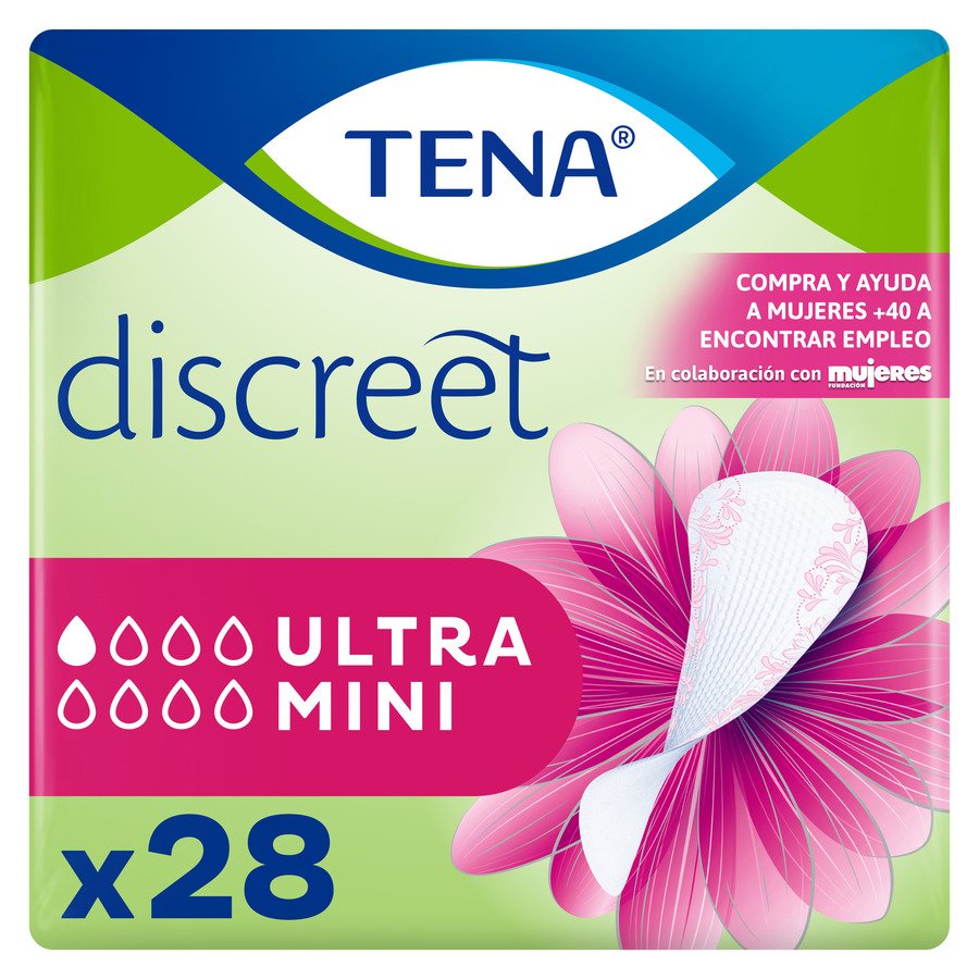 Protege slip TENA Discreet ultra mini 28 unidades