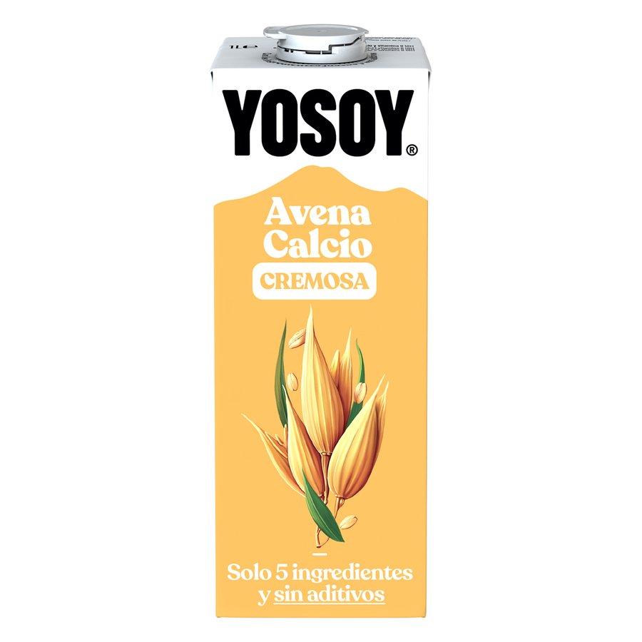 Imagen de Bebida de avena YOSOY calcio brik 1 l