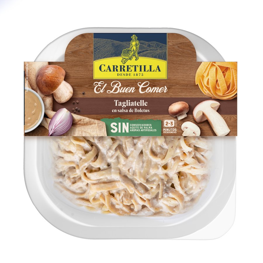 Tagliatelle salsa boletus CARRETILLA 300 g