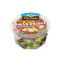 Ensalada completa FLORETTE xtreme pollo crispy bol 210 g