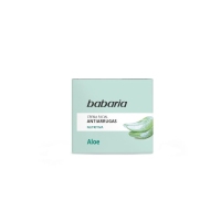 Crema hidratante BABARIA 24 horas aloe vera 50 ml