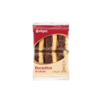 Bocadiños ao cacao IFA ELIGES 12 unidades 330 g