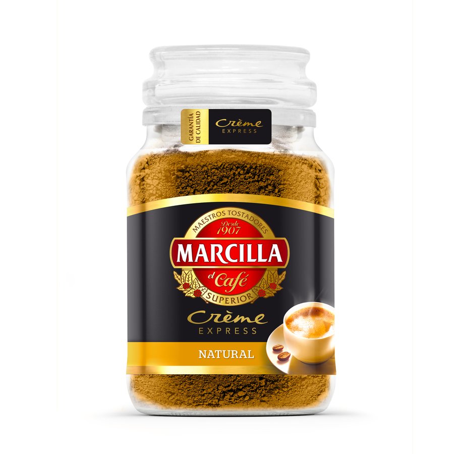 Café soluble MARCILLA Creme Express natural frasco 200 g