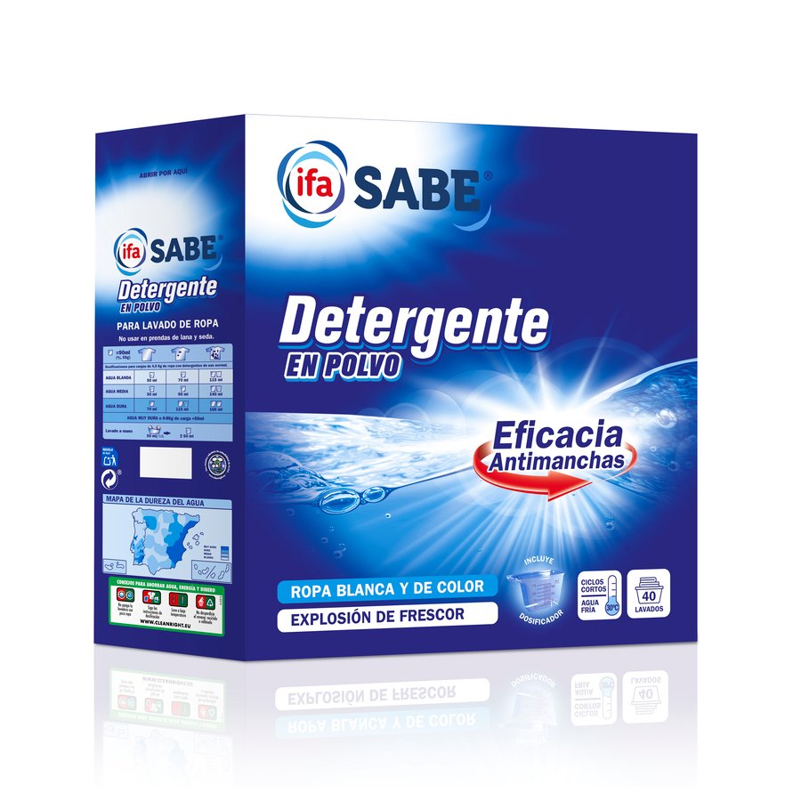 Detergente polvo IFA SABE 40 lavados