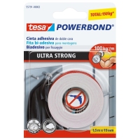 Cinta doble cara TESA Powerbond 1,5 mx19 mm