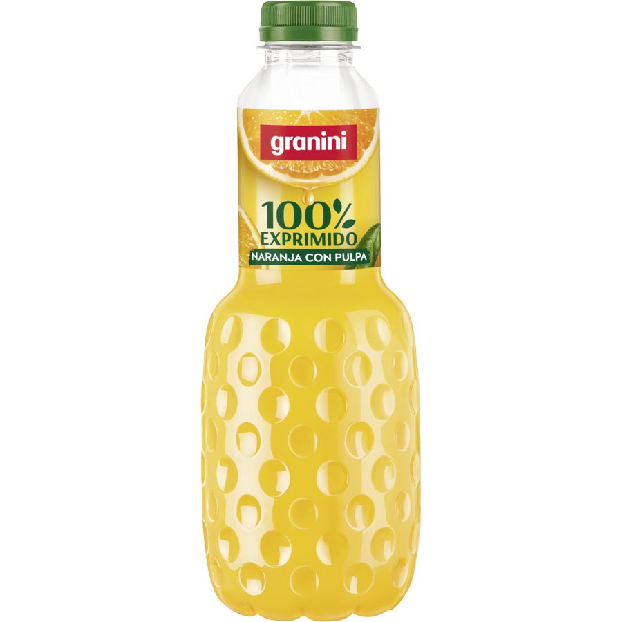 Zumo naranja GRANINI 100% Premium pet 1 l