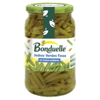 Judías verdes BONDUELLE finas trozos frasco 360 g pne.