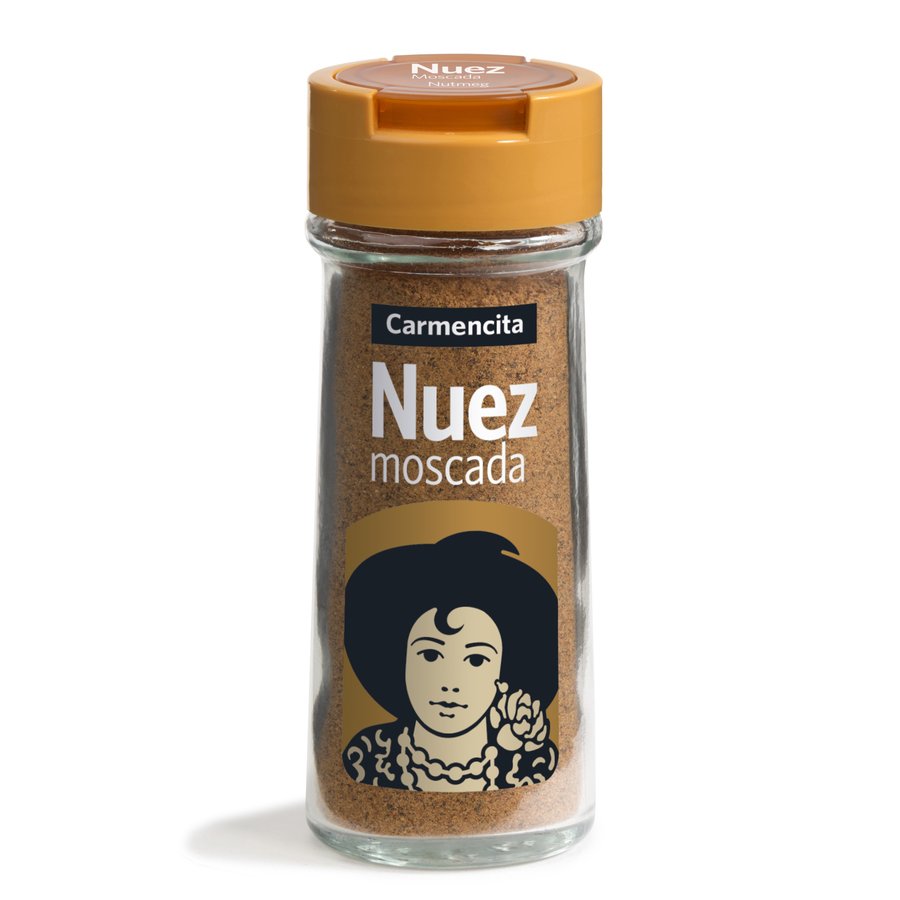 Nuez moscada molida CARMENCITA frasco 50 g