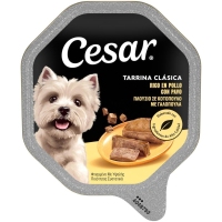 Alimento can CESAR paté de polo terrina 150 g