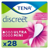 Protege slip TENA Discreet ultra mini 28 unidades