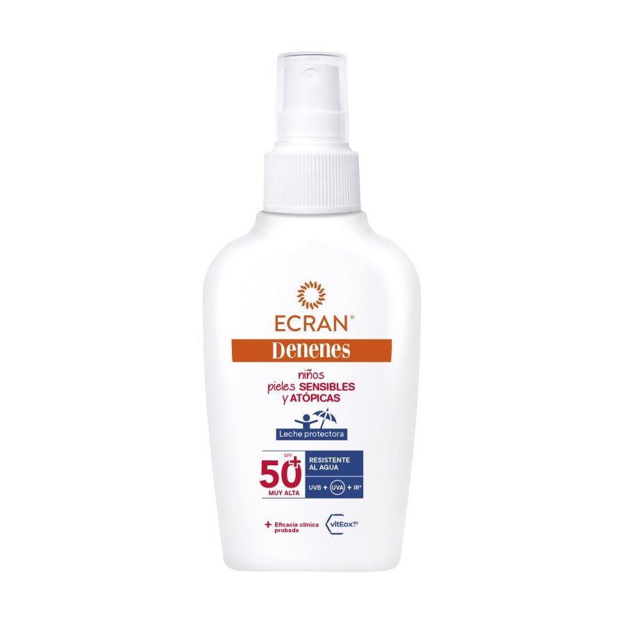 Protector solar ECRAN Denenes piel sensible spf50 spray 100 ml