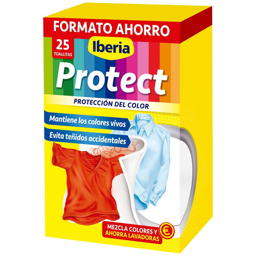 Toallitas IBERIA Protect color 25 unidades