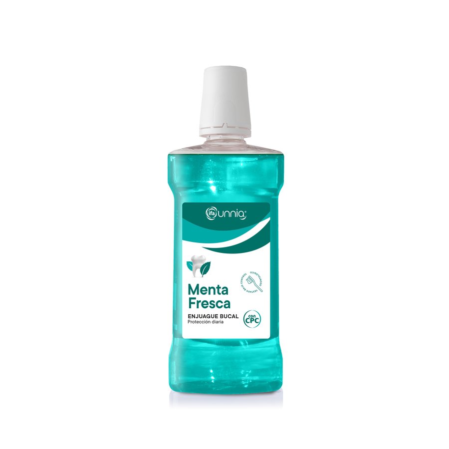 Enjuague bucal IFA UNNIA menta fresca 500 ml
