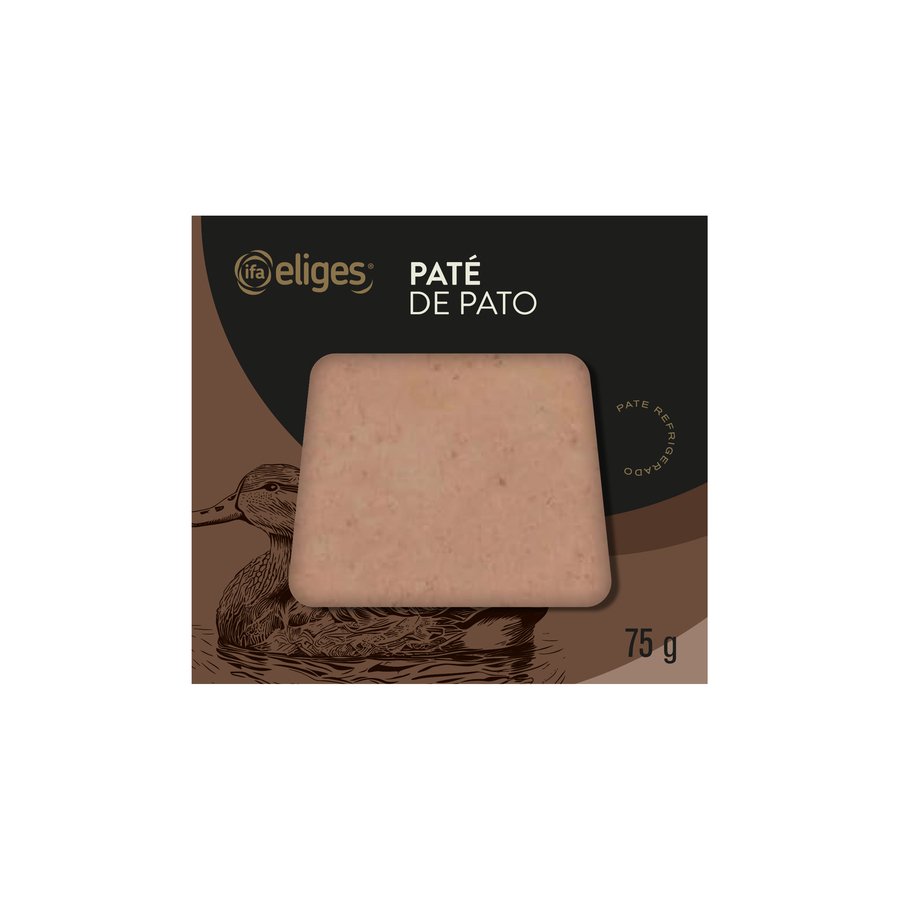 Paté refrigerado de pato IFA ELIGES 75 g