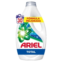 Detergente líquido ARIEL Total 30 lavados