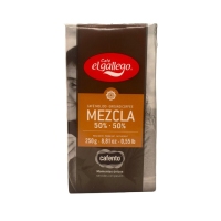 Café moído mestura (50/50) EL GALLEGO paquete 250 g