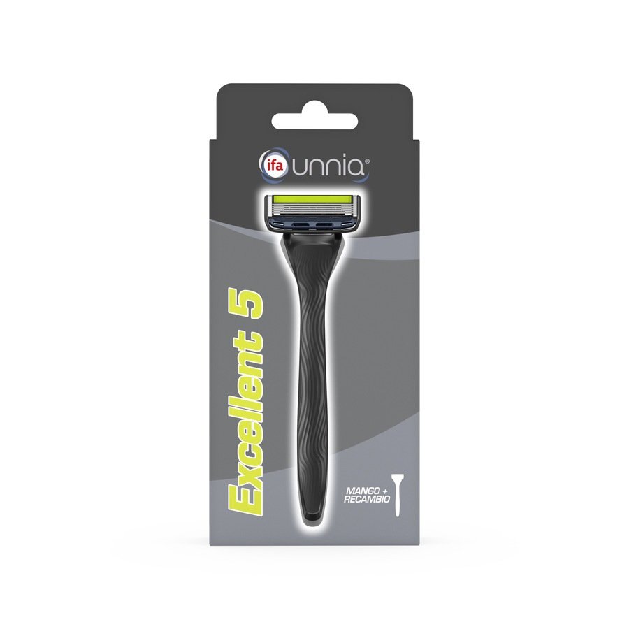 Máquina afeitar IFA UNNIA 5H +1 mango + 1 recambio