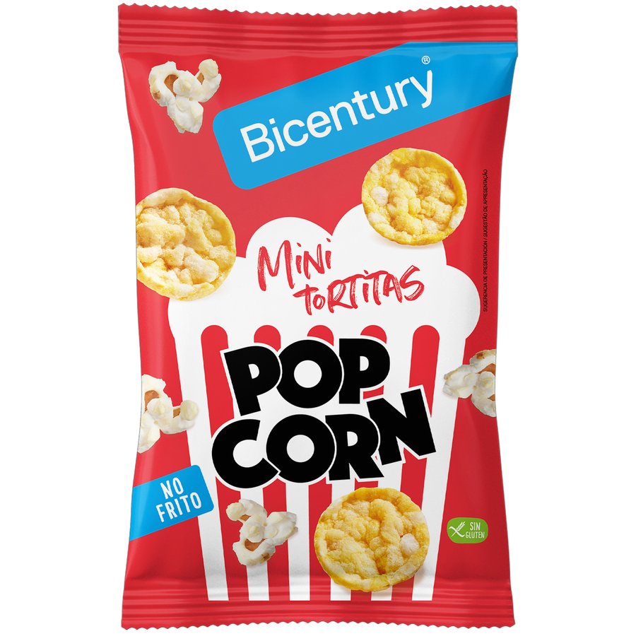 Mini tortitas BICENTURY pop corn 70 g