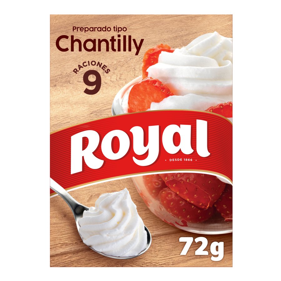 Preparado para chantilly ROYAL estuche 72 g