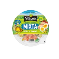 Ensalada completa mixta con atún y huevos FLORETTE 260 g